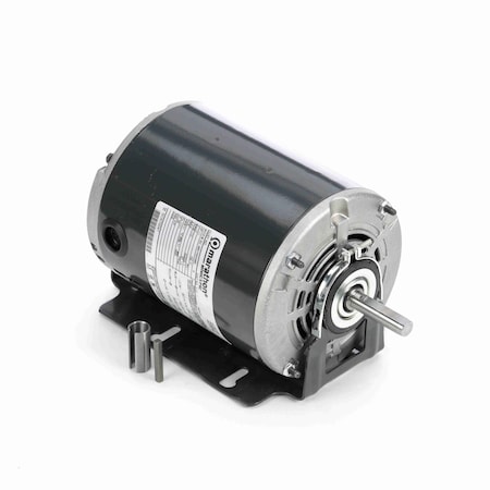 Leeson Motor 0.50 Hp General Purpose Motor, 1 Phase, 1800 Rpm, 115 V, 48Z Frame, Odp S128